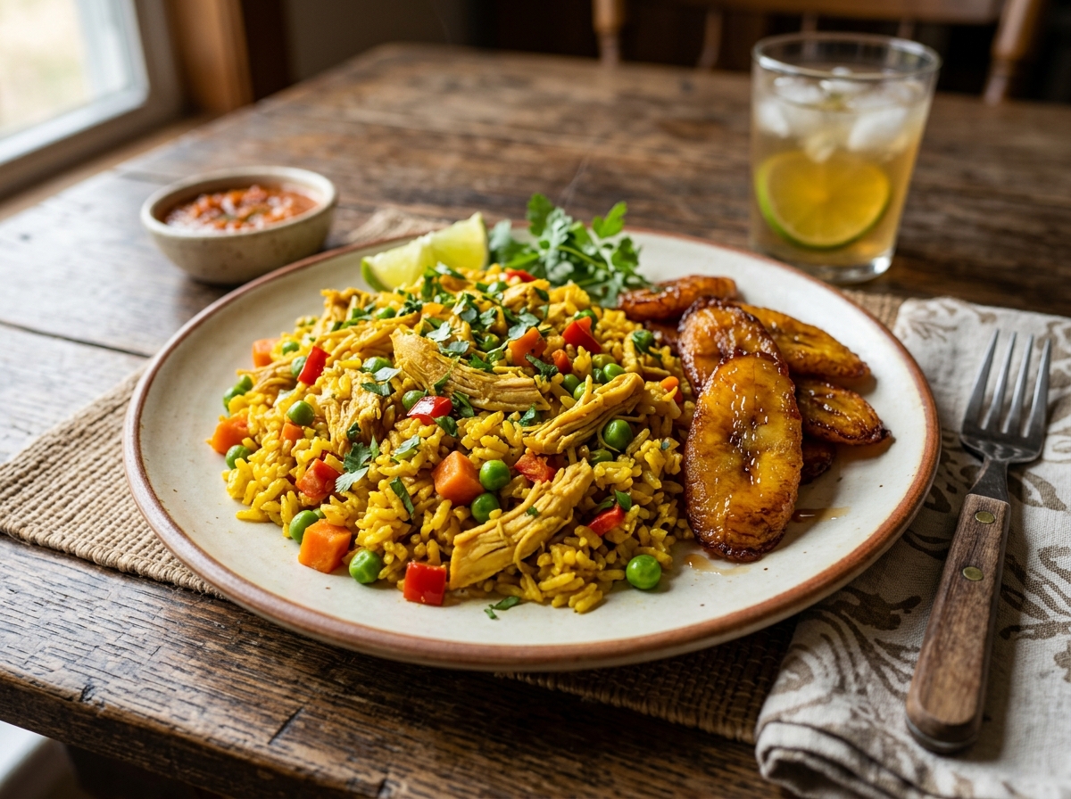Arroz con Pollo Criollo