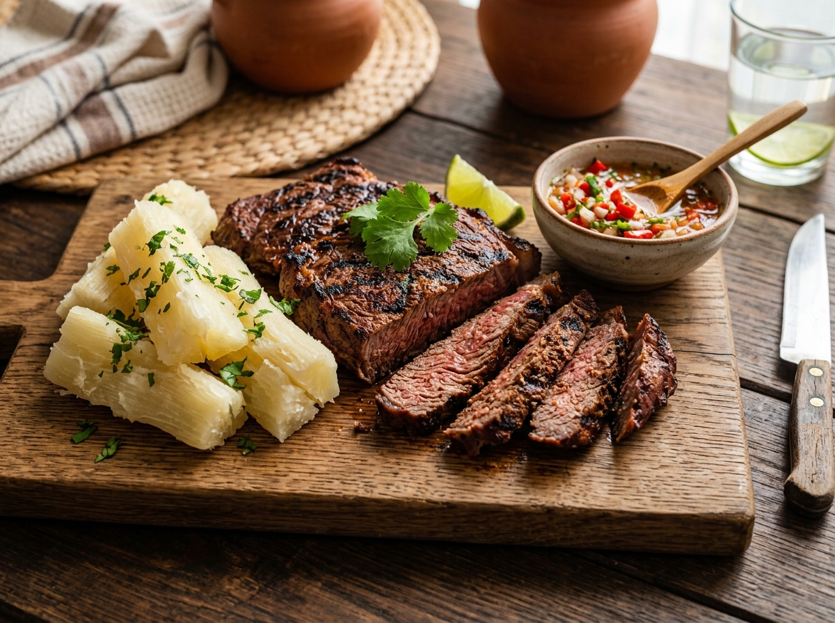 Carne Oreada Santandereana a la Brasa