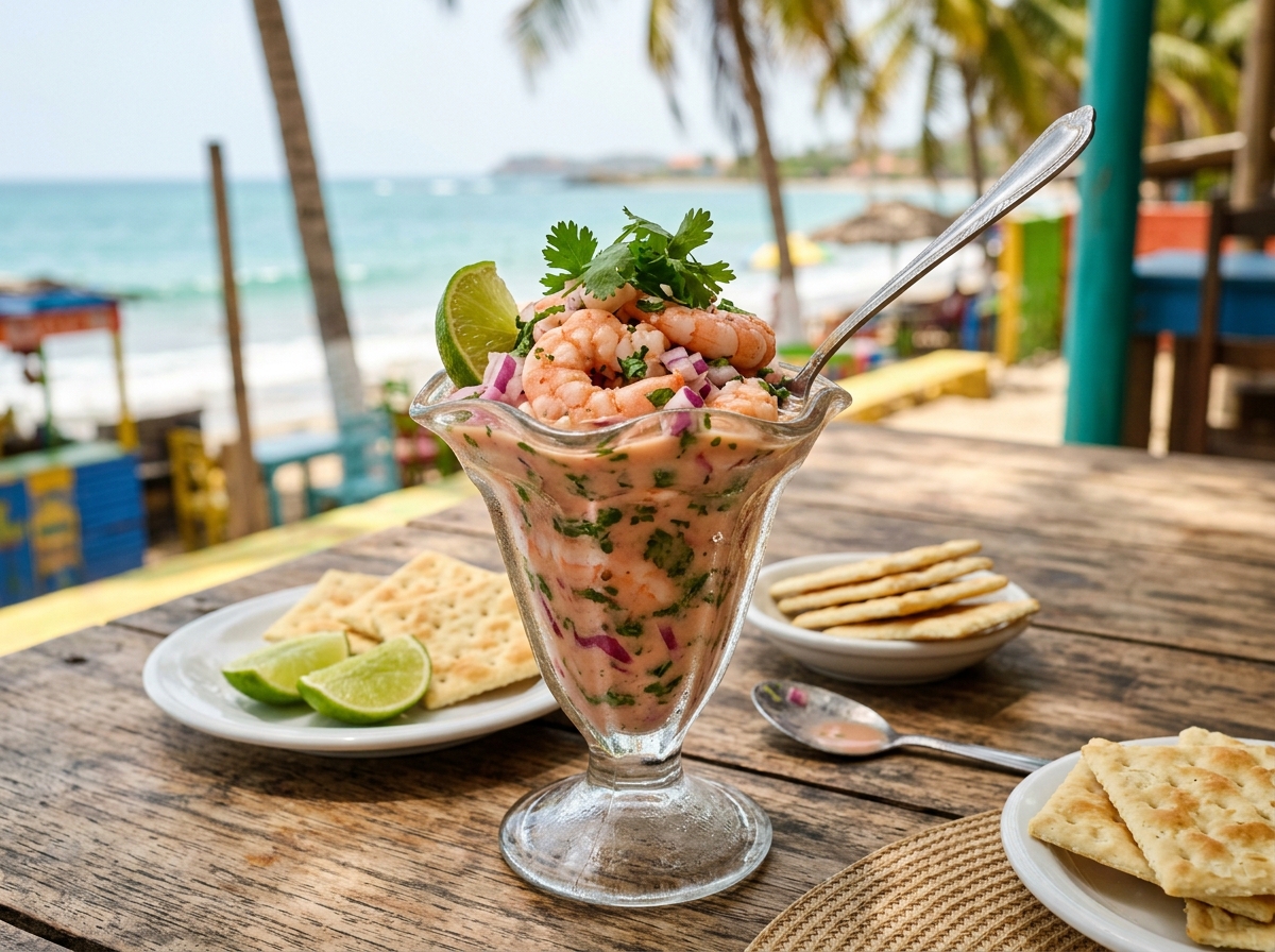 Ceviche de Camarón Carretillero Costeño