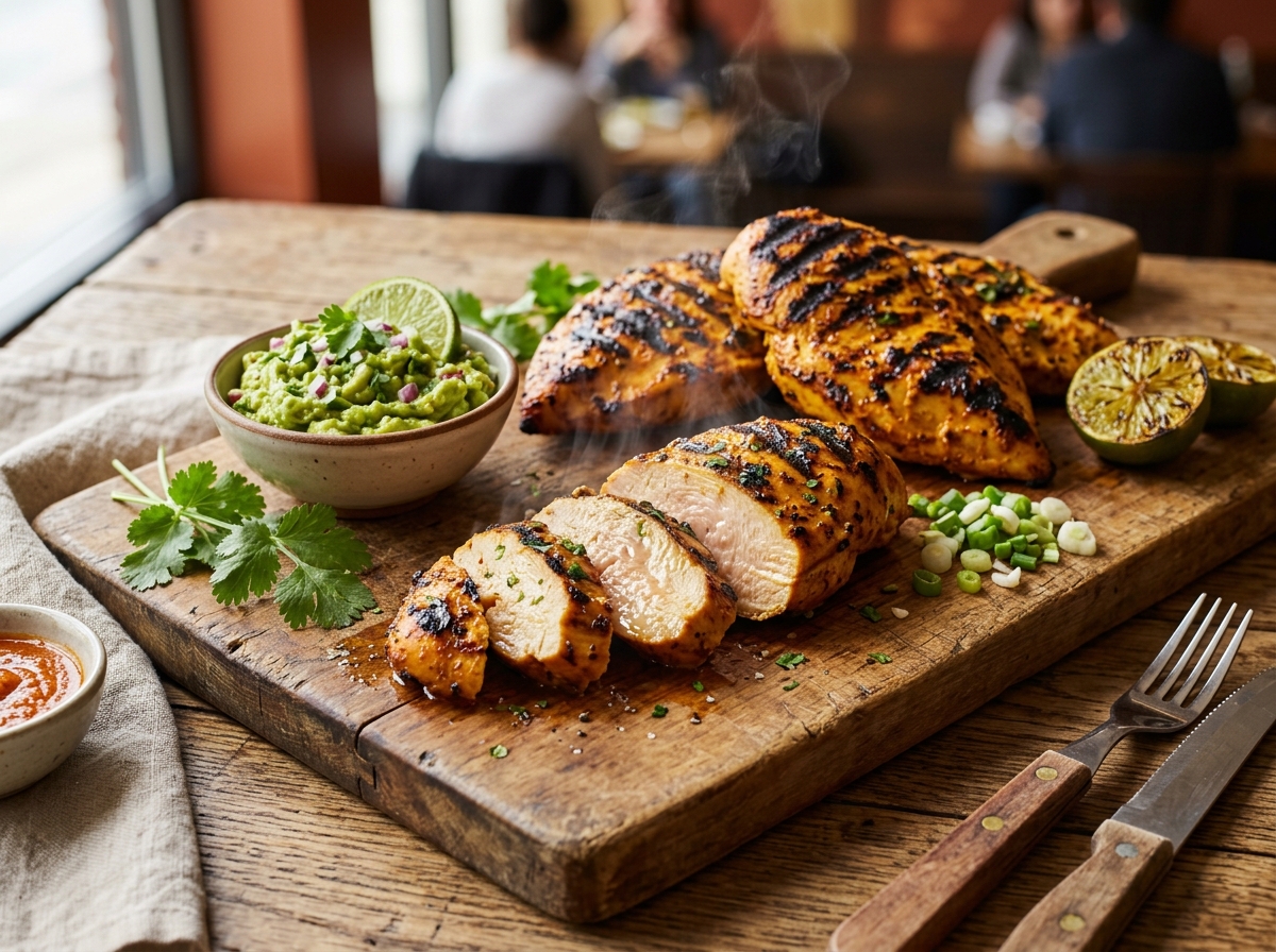 Pollo Asado Criollo con Adobo Tradicional de Cerveza y Tomillo